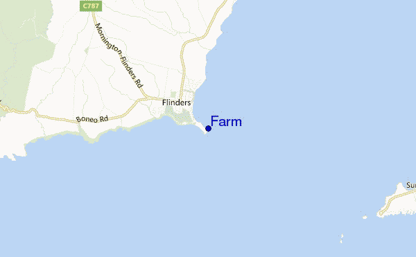 locatiekaart van Farm