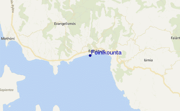 locatiekaart van Foinikounta