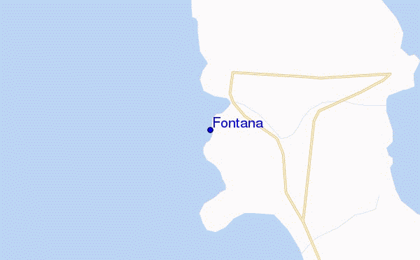 locatiekaart van Fontana