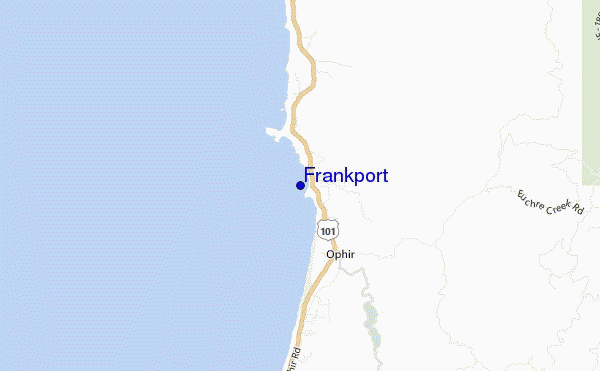 locatiekaart van Frankport