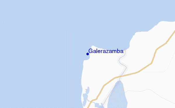 locatiekaart van Galerazamba