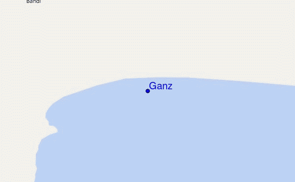 locatiekaart van Ganz