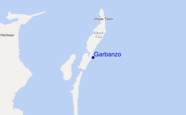 locatiekaart van Garbanzo