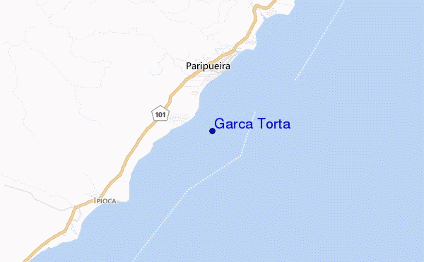 locatiekaart van Garca Torta