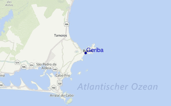 Geriba Location Map