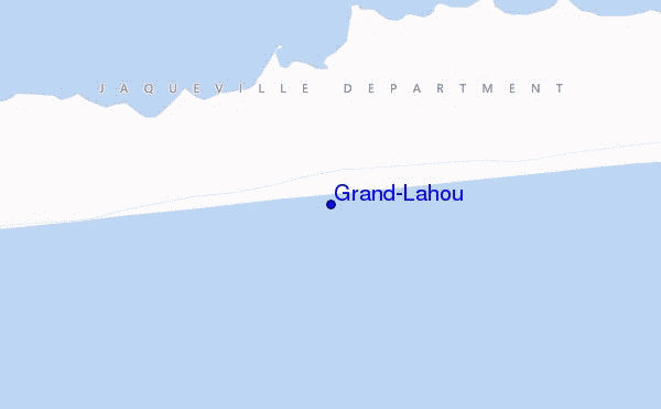 locatiekaart van Grand-Lahou