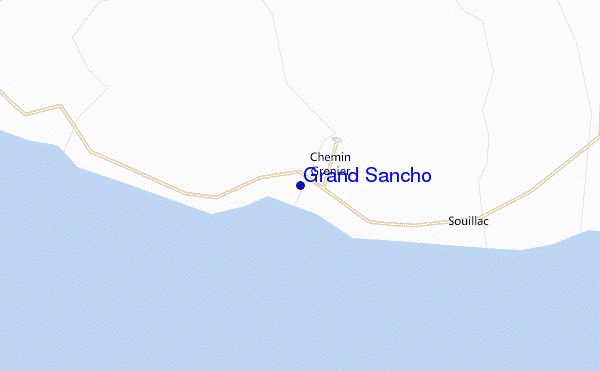 locatiekaart van Grand Sancho