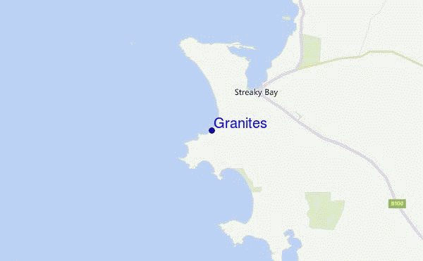 Granites Location Map