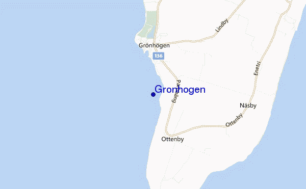 locatiekaart van Gronhogen