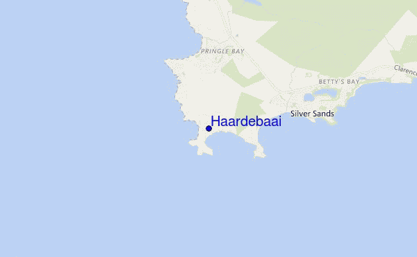 locatiekaart van Haardebaai