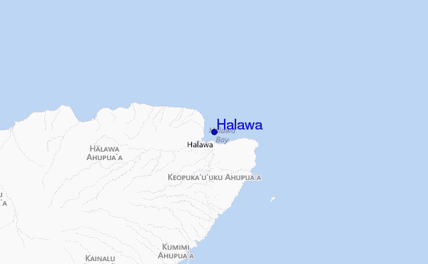 locatiekaart van Halawa