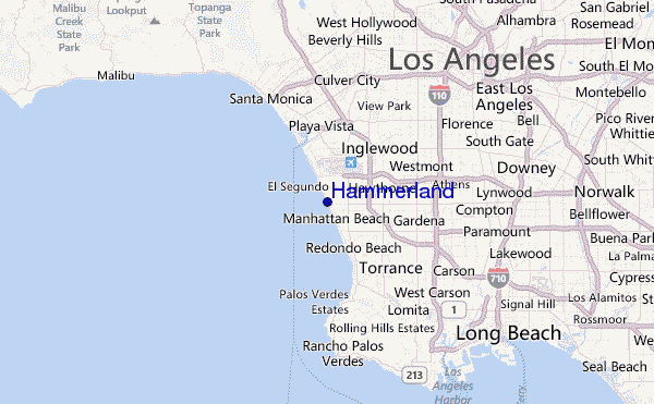 Hammerland Location Map