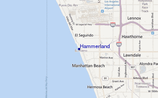 locatiekaart van Hammerland