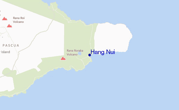 locatiekaart van Hang Nui