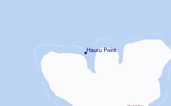 locatiekaart van Hauru Point
