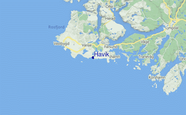 Havik Location Map