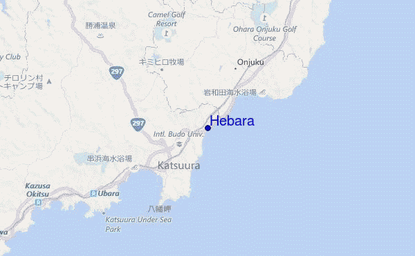 locatiekaart van Hebara