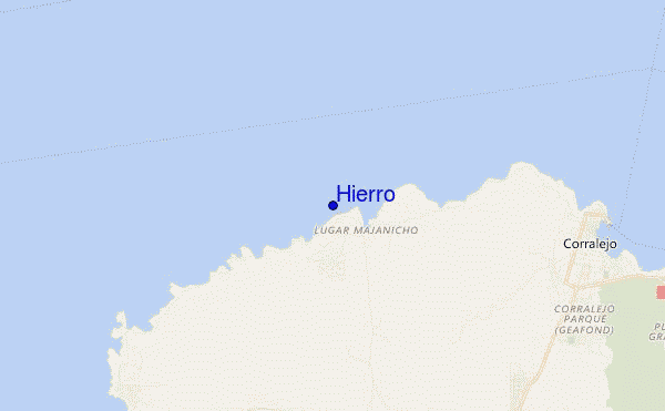 locatiekaart van Hierro