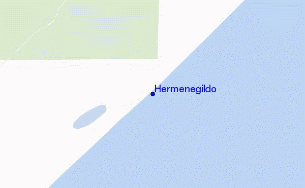 locatiekaart van Hermenegildo