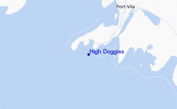 locatiekaart van High Doggies