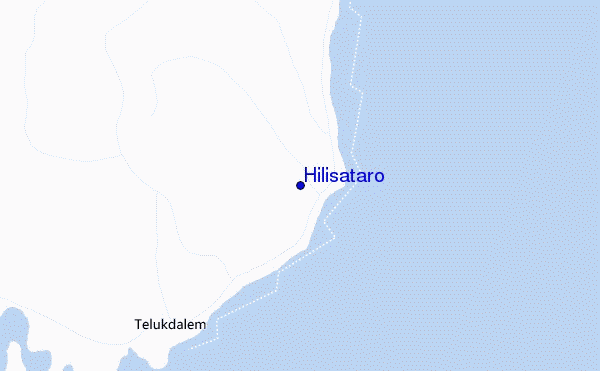 locatiekaart van Hilisataro
