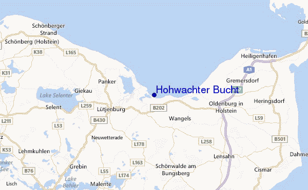 Hohwachter Bucht Location Map