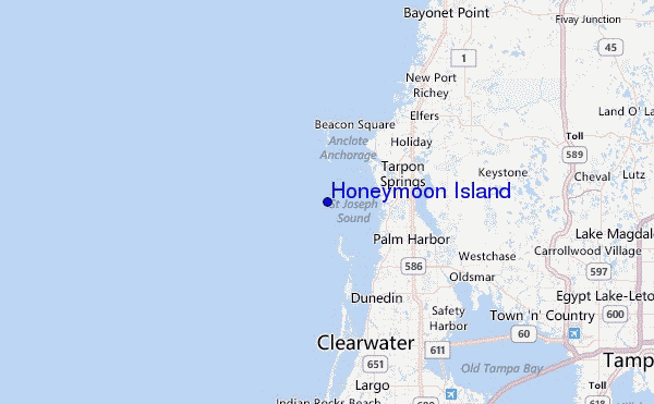 Honeymoon Island Tide Chart