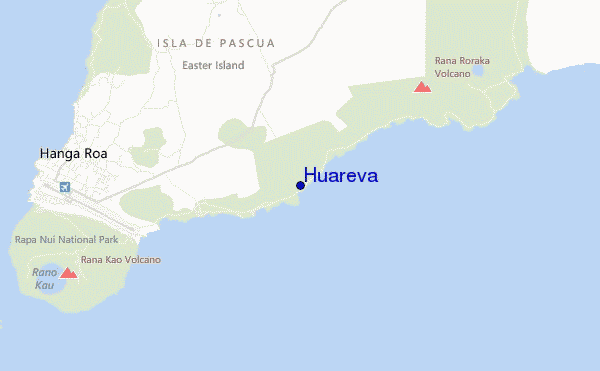 locatiekaart van Huareva