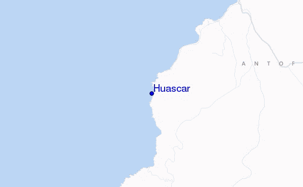 locatiekaart van Huascar