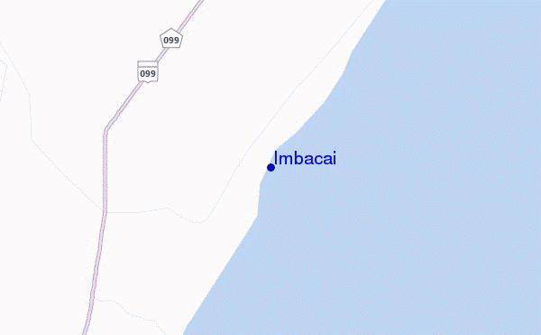 locatiekaart van Imbacai