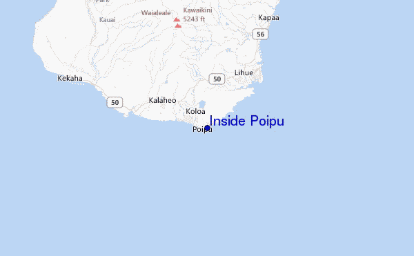 Inside Poipu Location Map