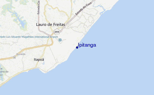 locatiekaart van Ipitanga