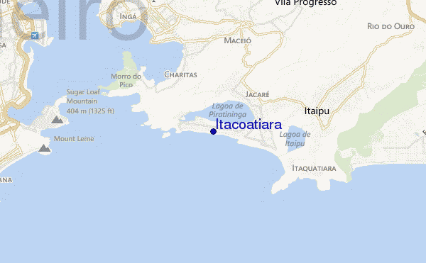 locatiekaart van Itacoatiara
