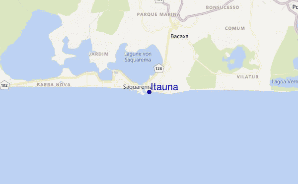 locatiekaart van Itaúna