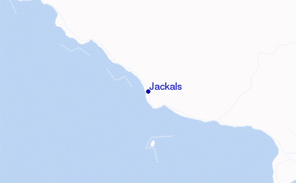 locatiekaart van Jackals