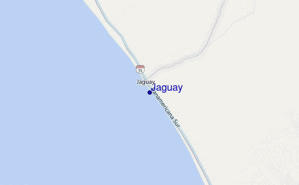 locatiekaart van Jaguay