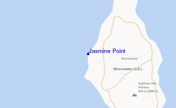 locatiekaart van Jasmine Point