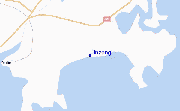 locatiekaart van Jinzonglu