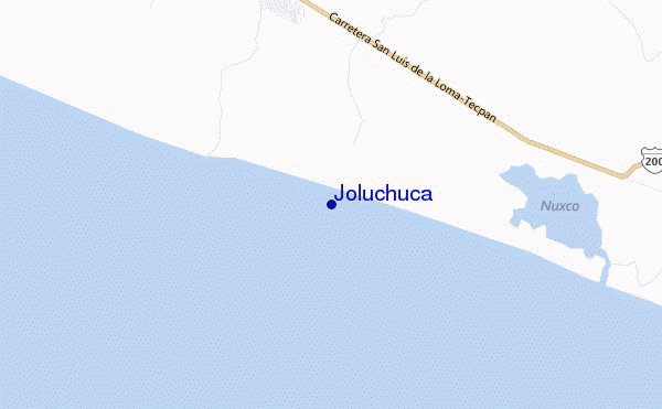 locatiekaart van Joluchuca