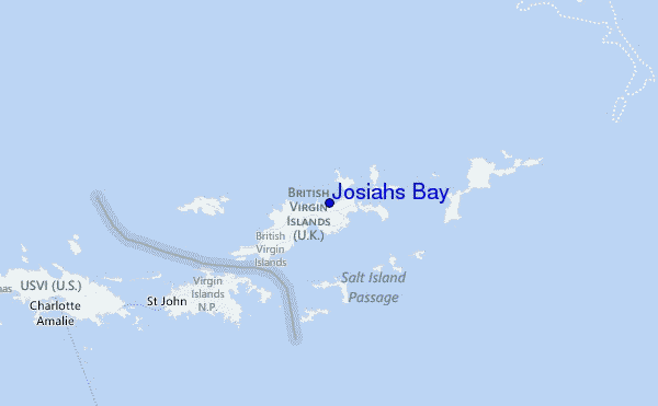 Josiahs Bay Location Map