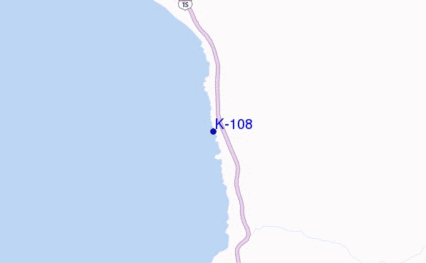 locatiekaart van K-108