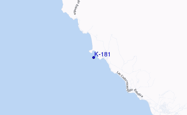 locatiekaart van K-181
