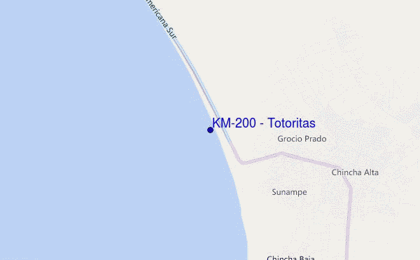 locatiekaart van KM-200 - Totoritas