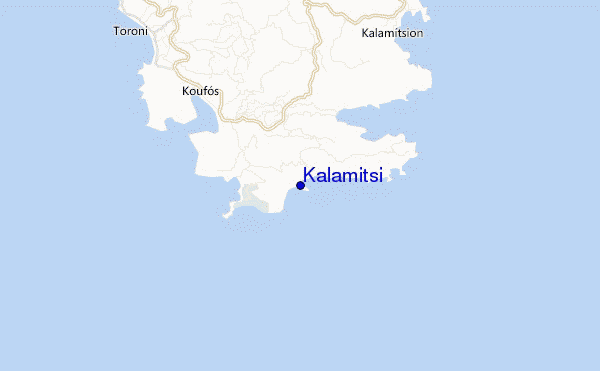 locatiekaart van Kalamitsi