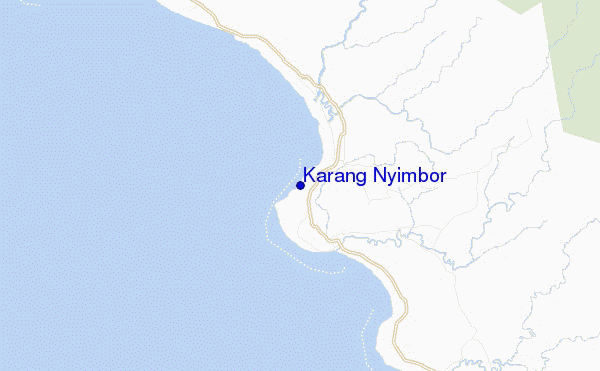 locatiekaart van Karang Nyimbor
