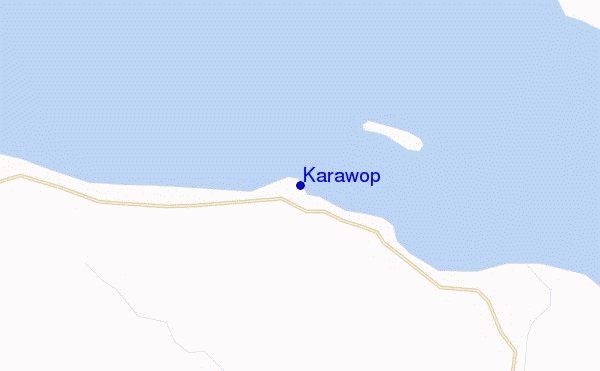 locatiekaart van Karawop