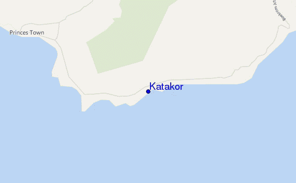 locatiekaart van Katakor