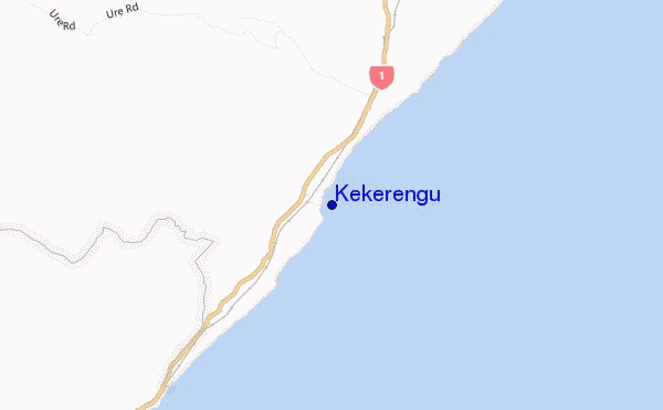 locatiekaart van Kekerengu