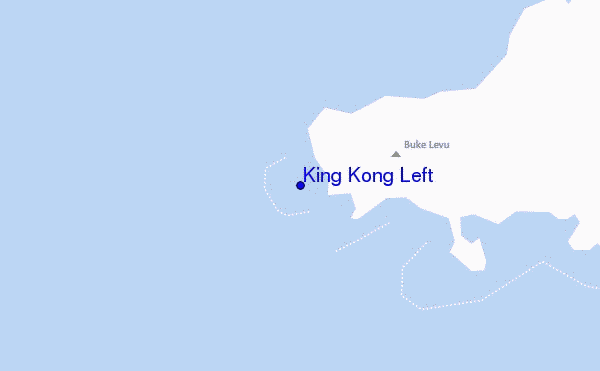 locatiekaart van King Kong Left
