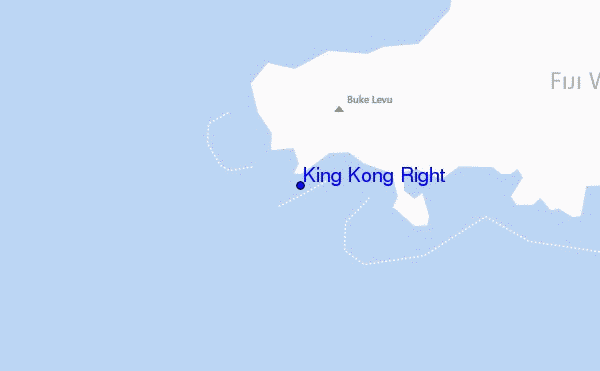locatiekaart van King Kong Right